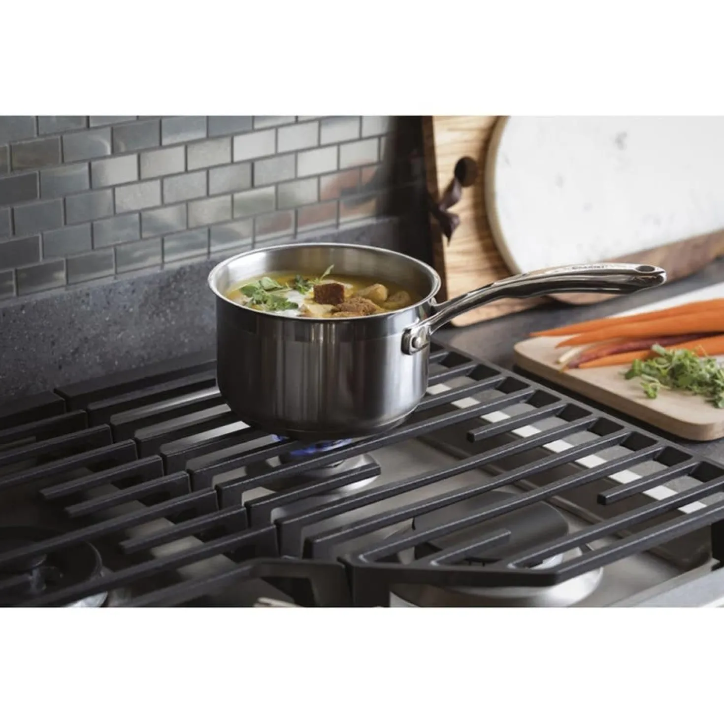 GE Profile Table de cuisson Gaz Acier inoxydable 36" Acier inoxydable - PGP9036SLSS