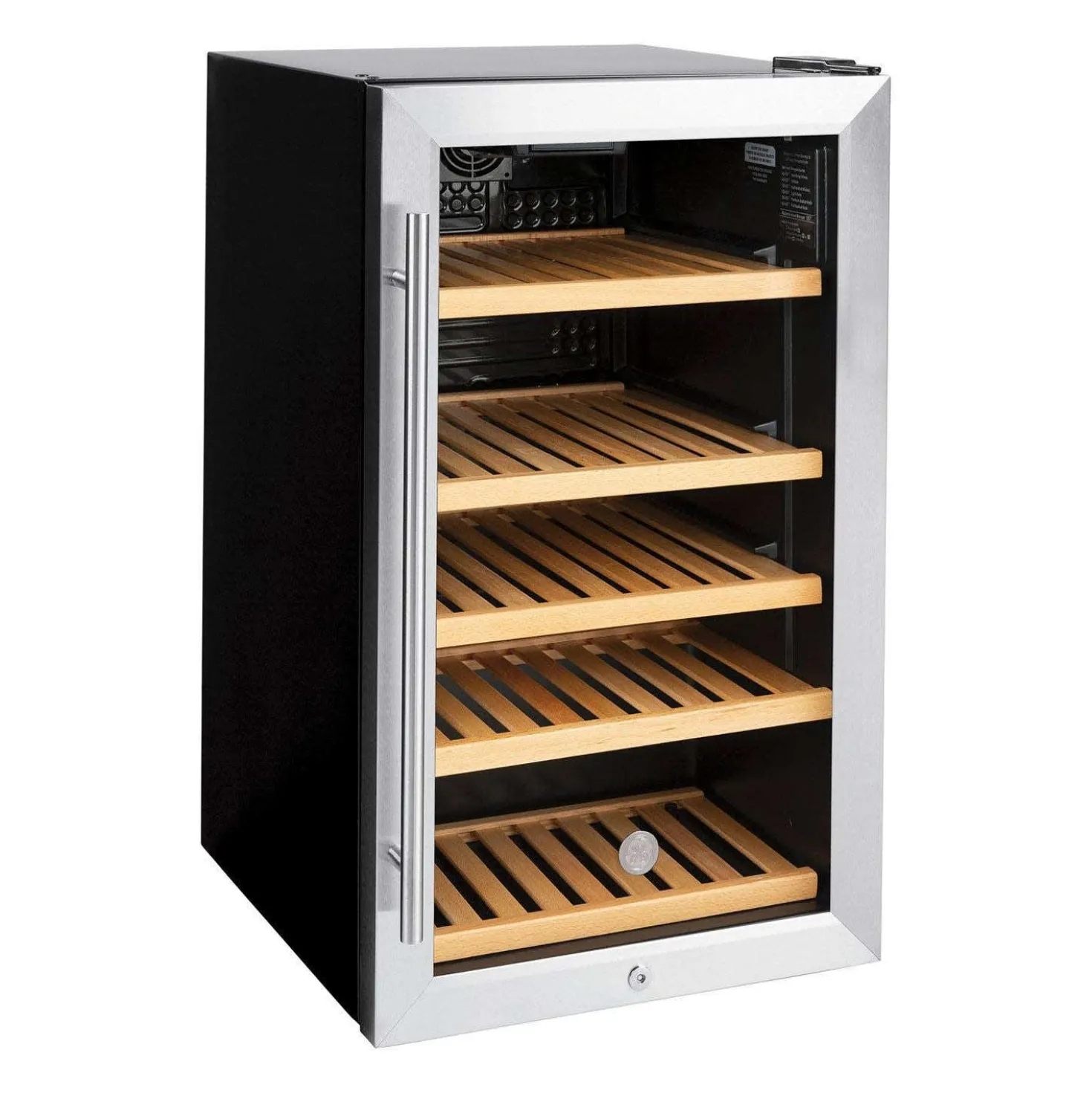 GE Refroidisseur à boisson 4,1 pi3 Acier inoxydable 19" - GVS04BQNSS