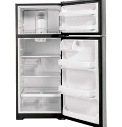 GE Réfrigérateur 16,6 pi3 28 po Acier inoxydable Congélateur en haut - GTE17GSNRSS