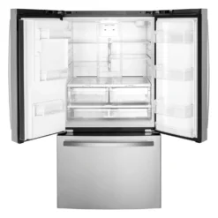GE Réfrigérateur 20,6 pi3 36 po Acier inoxydable Portes françaises - GYE21JYMFS