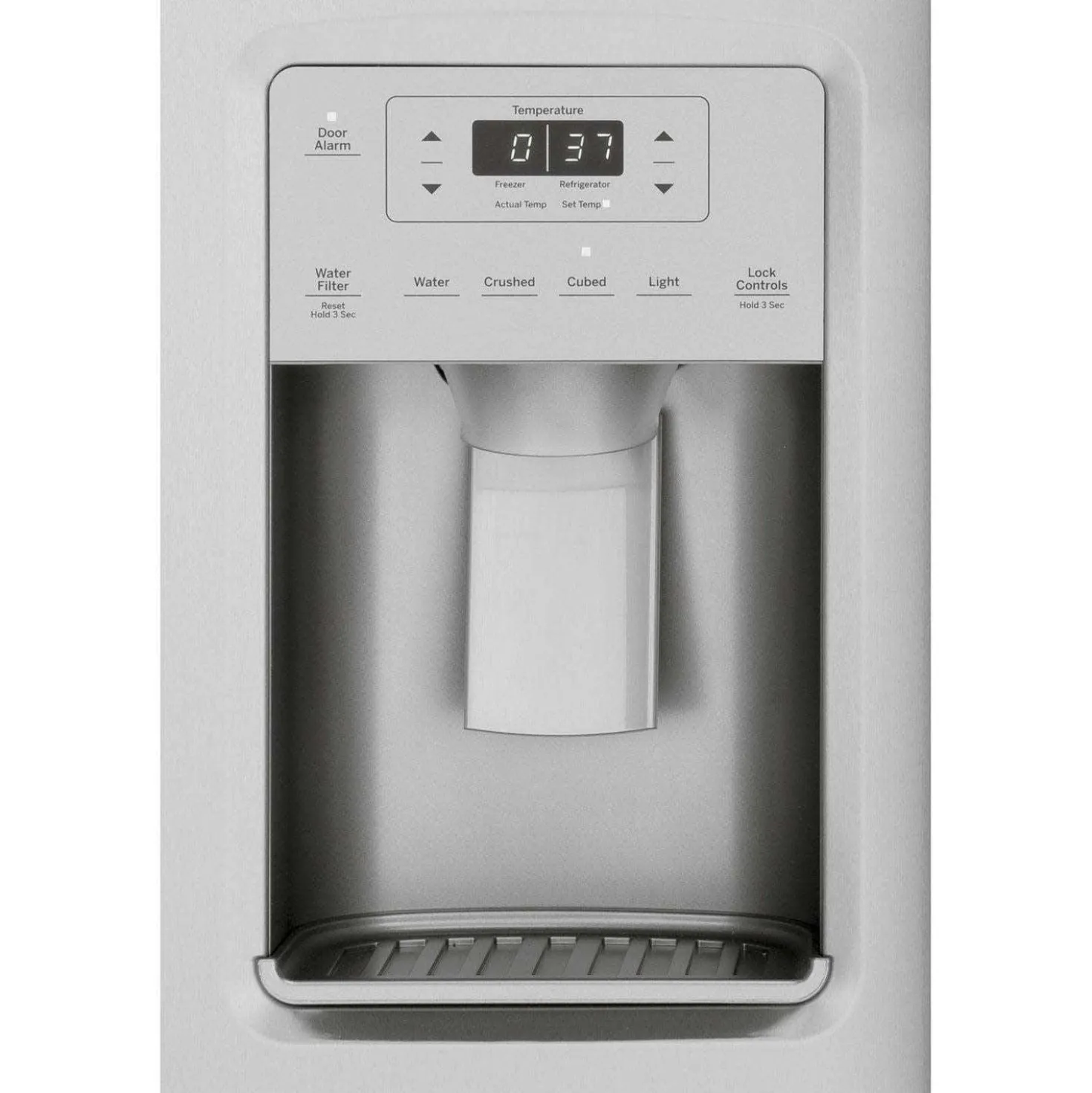 GE Réfrigérateur 21,8 pi3 36 po Acier inoxydable Côte à côte - GZS22IYNFS