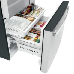 GE Réfrigérateur 21,9 pi3 36 po Acier inoxydable Portes françaises - GWE22JYMFS