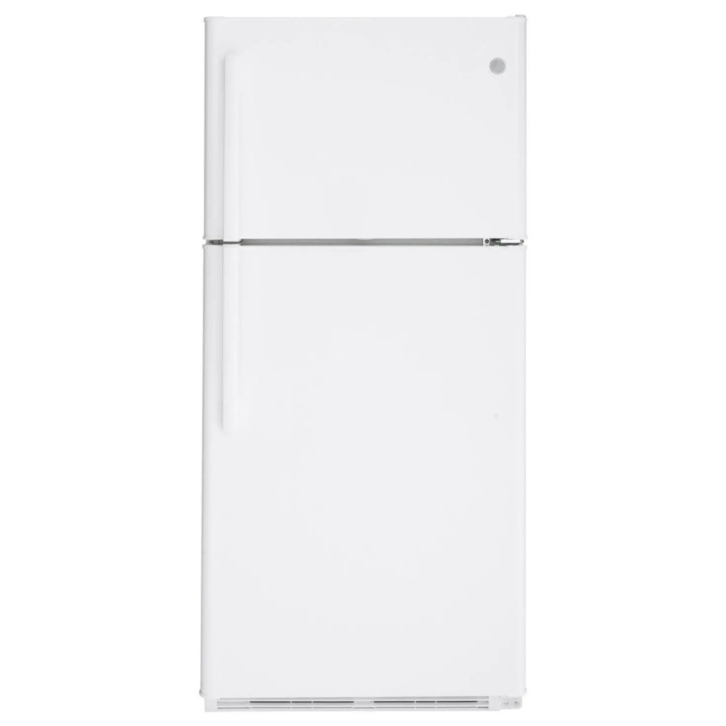 GE Réfrigérateur 18 pi3 30 po Blanc Congélateur en haut - GTE18FTLKWW