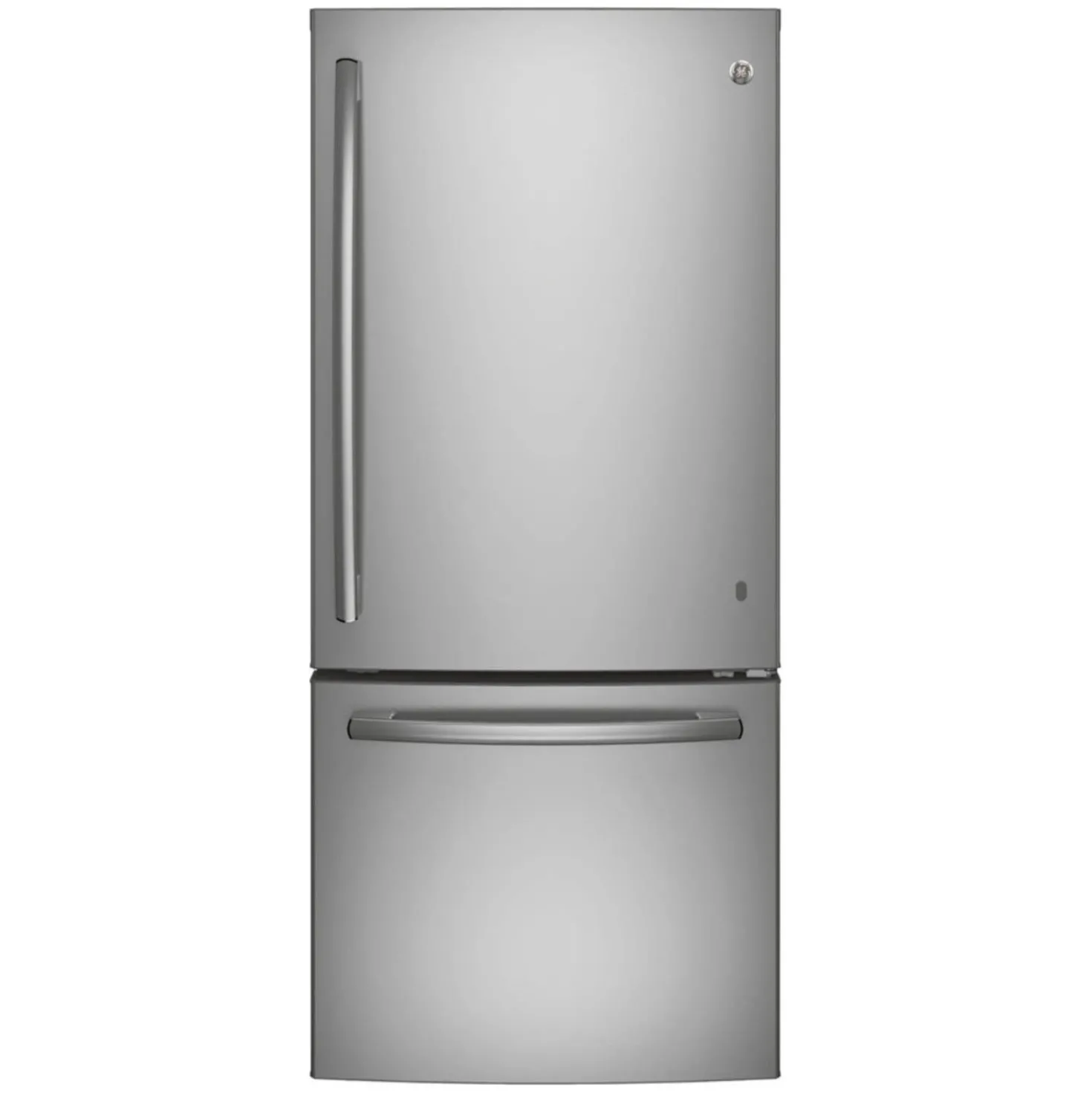 GE Réfrigérateur 21 pi3 30 po Inox Congélateur en bas - GDE21EYKFS
