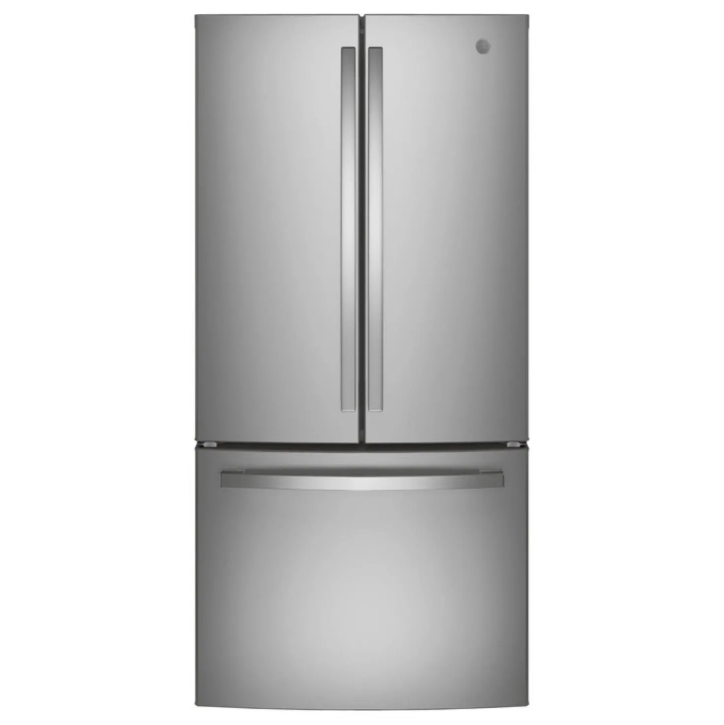 GE Réfrigérateur 24,7 pi3 33 po Inox Portes françaises - GNE25JYKFS