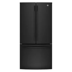 GE Réfrigérateur 18,6 pi3 33 po Noir Congélateur en bas - GWE19JGLBB