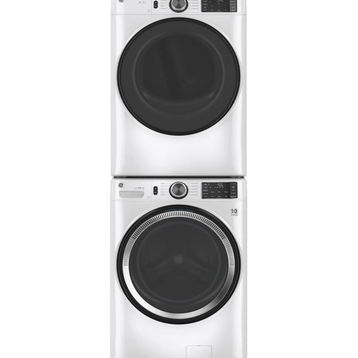 GE Sécheuse Chargement frontal Blanc 28" - GFD55ESMNWW
