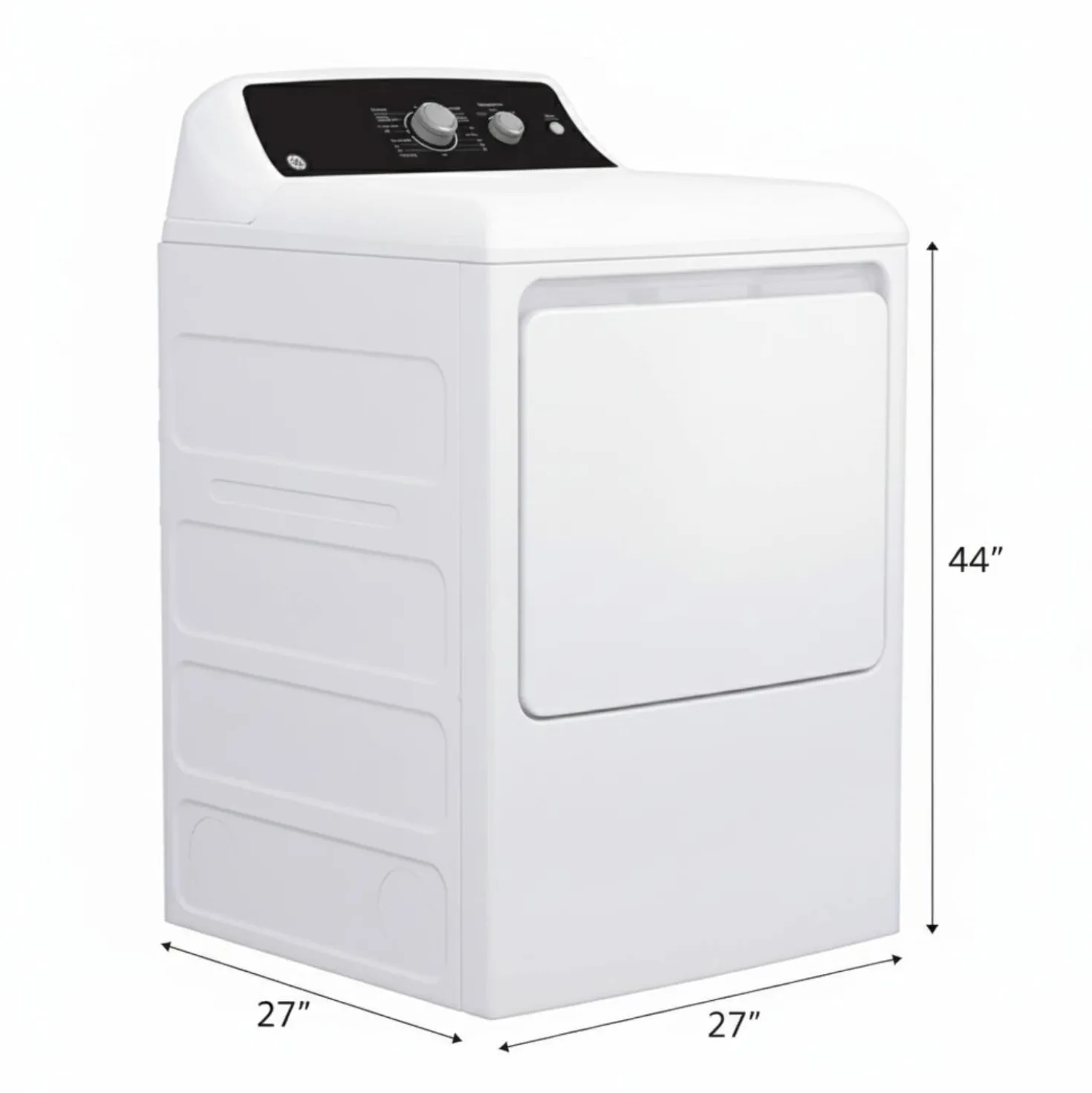 GE Sécheuse Chargement frontal Blanc 27" - GTX34EBMRWS