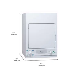 GE Sécheuse 3,6 pi3 Chargement frontal Blanc 24