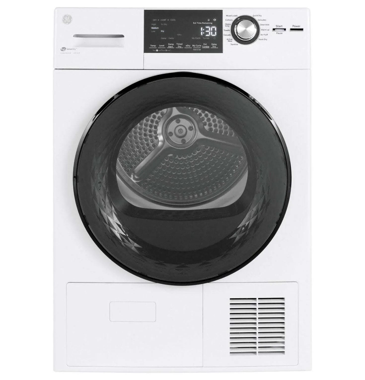 GE Sécheuse 4,1 pi3 Chargement frontal Blanc 23.5" - GFT14JSIMWW