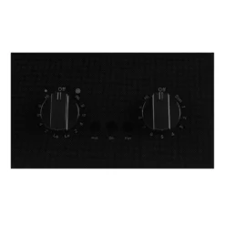 GE Table de cuisson Vitrocéramique Noir 21" Électrique Noir - JP3021DPBB