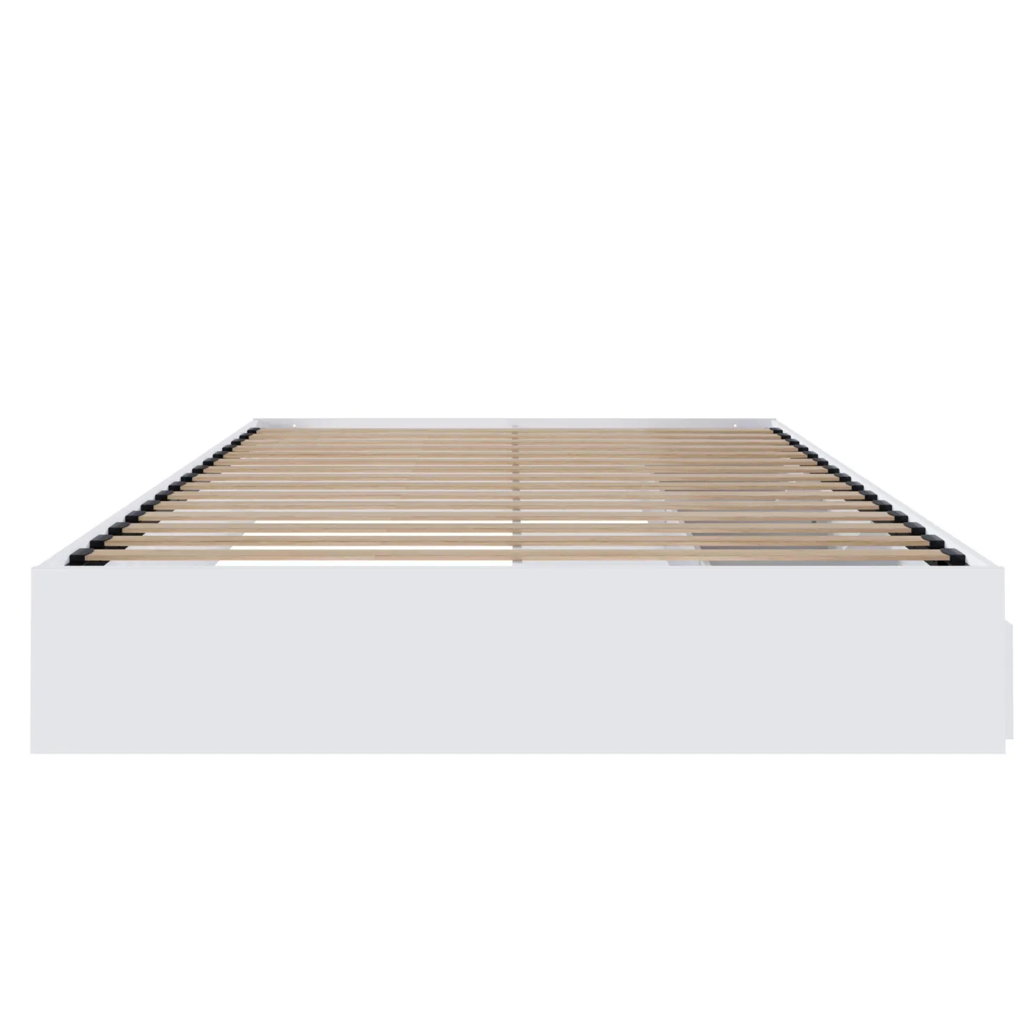 Grand lit avec rangement 3 tiroirs (60") - Nexera