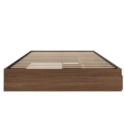 Grand lit avec rangement 3 tiroirs (60") - Nexera