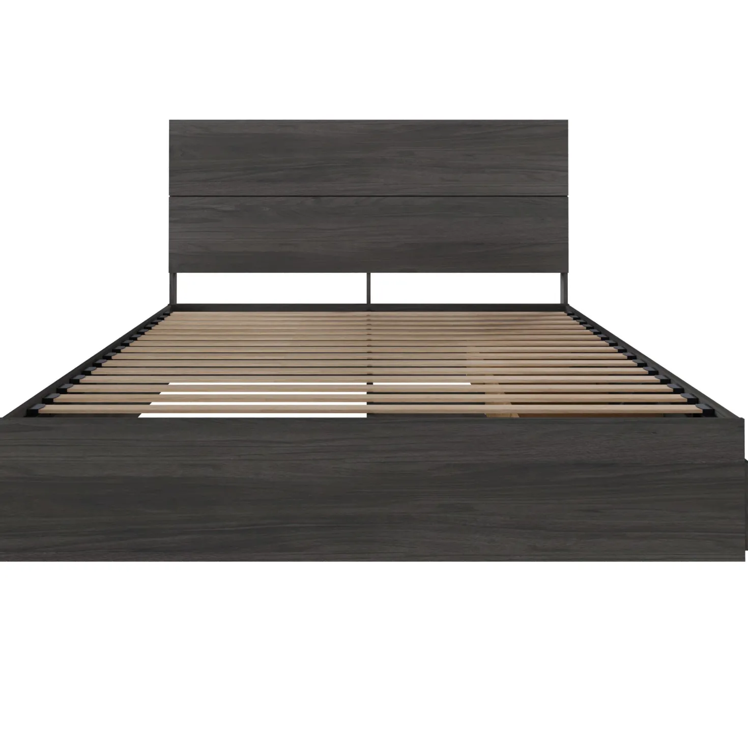 Grand lit avec rangement 3 tiroirs (60") - Nexera