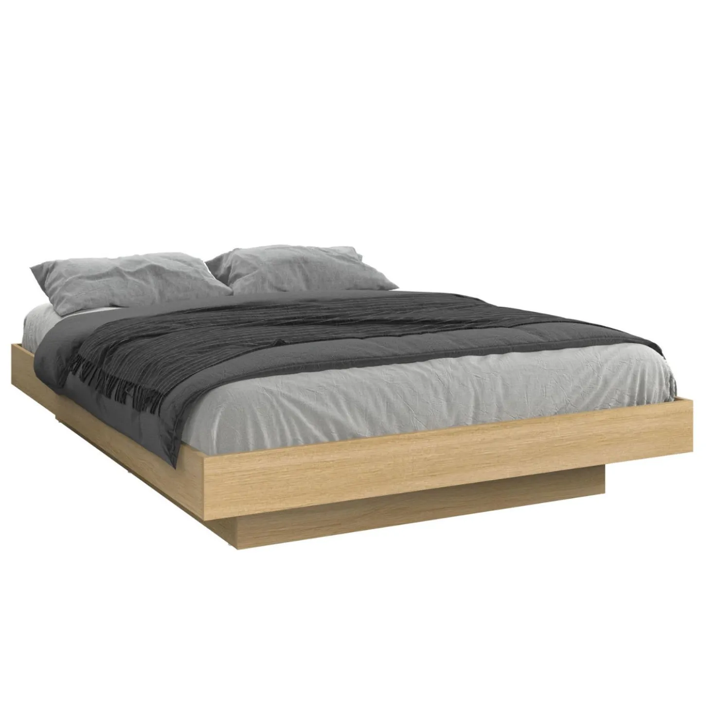 Grand lit avec tête de lit (60")