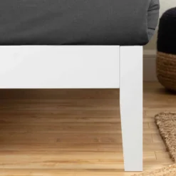 Grand lit en bois massif (60