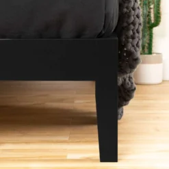 Grand lit en bois massif (60