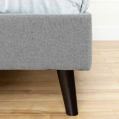 Grand lit en tissu avec tête de lit (60