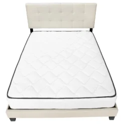 Grand lit en tissu avec tête de lit (60
