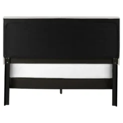 Grand lit en tissu avec tête de lit (60