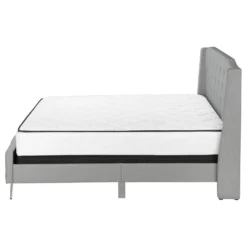 Grand lit en tissu avec tête de lit (60