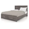 Grand lit 60" - gris