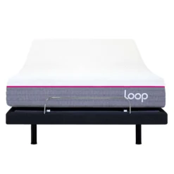 Grand lit électrique avec matelas loop (60")