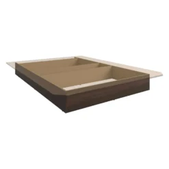 Grand lit plateforme (60