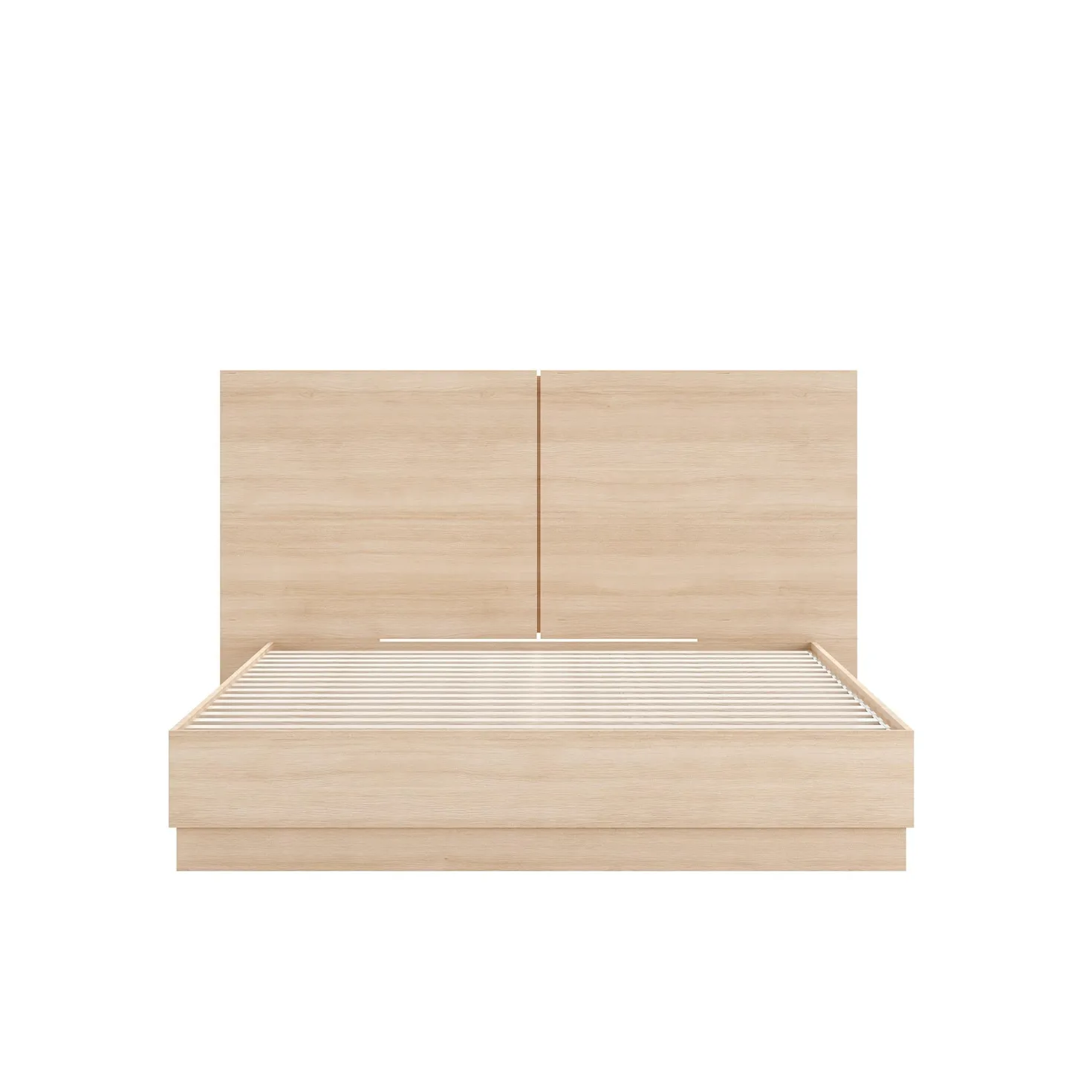 Grand lit plateforme avec tête de lit (60") - Nexera