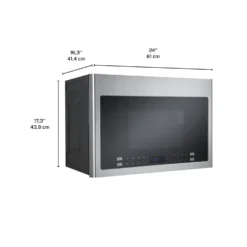 HAIER Micro-ondes/hotte 1,4 pi3, Noir, 24