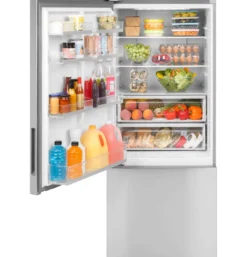 HAIER Réfrigérateur 15 pi3 28 po Acier inoxydable Congélateur en bas - HRB15N3BGS