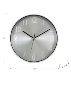 Horloge murale 12
