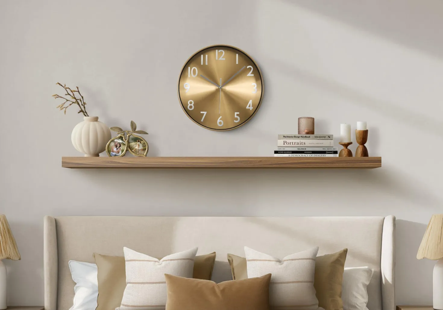 Horloge murale 12"