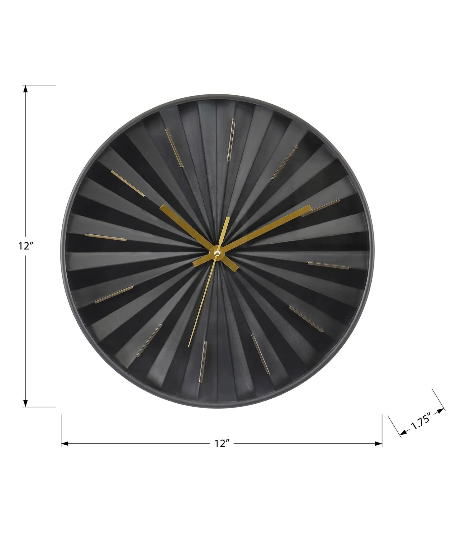 Horloge murale 12"