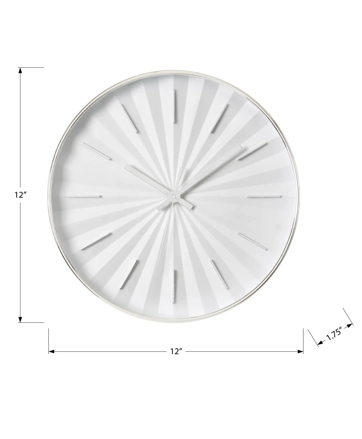 Horloge murale 12"