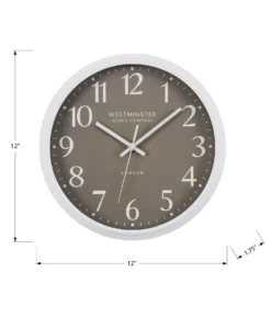 Horloge murale 12