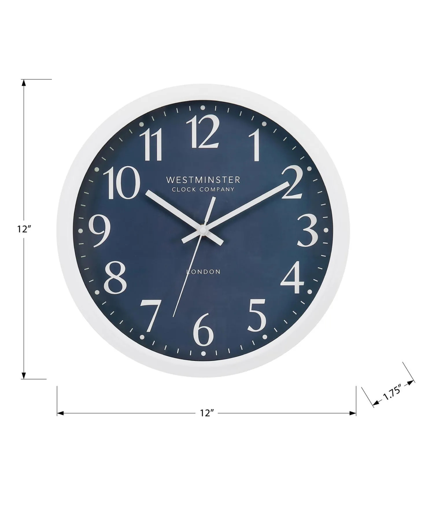 Horloge murale 12"