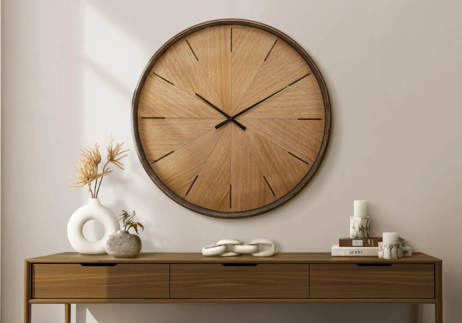 Horloge murale 30"