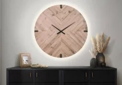 Horloge murale avec lumière del 30"