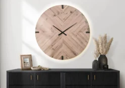Horloge murale avec lumière del 30