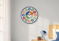 Horloge murale pour enfants 18"