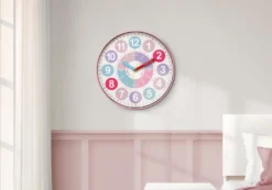Horloge murale pour enfants 18"