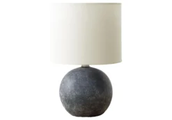 Lampe de table 16"H en béton