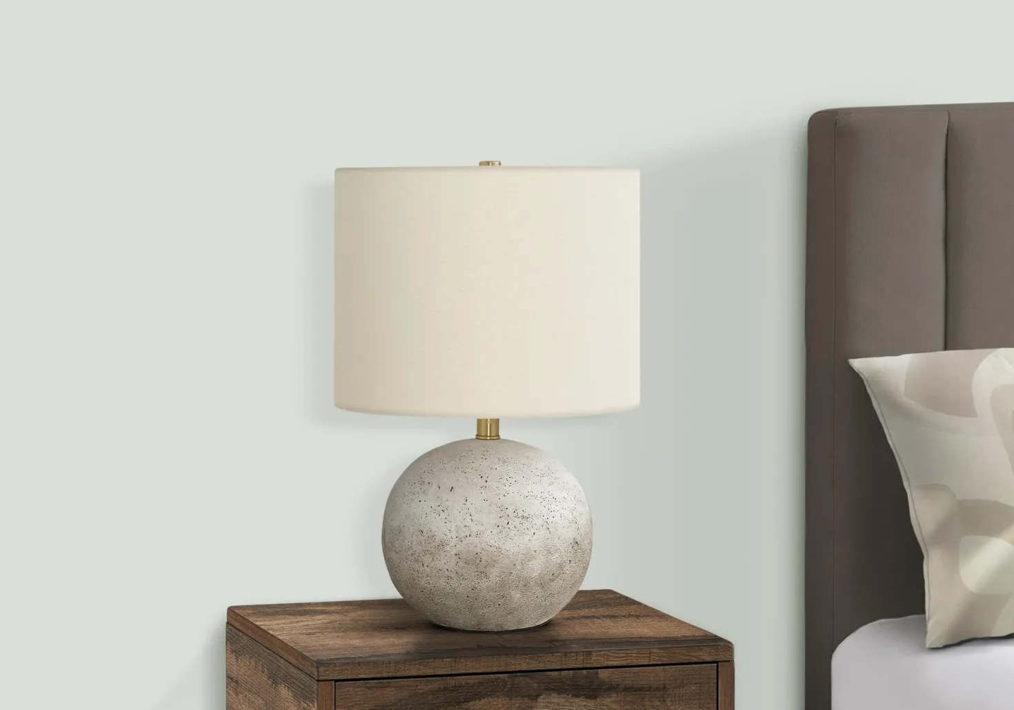 Lampe de table 20"H en béton