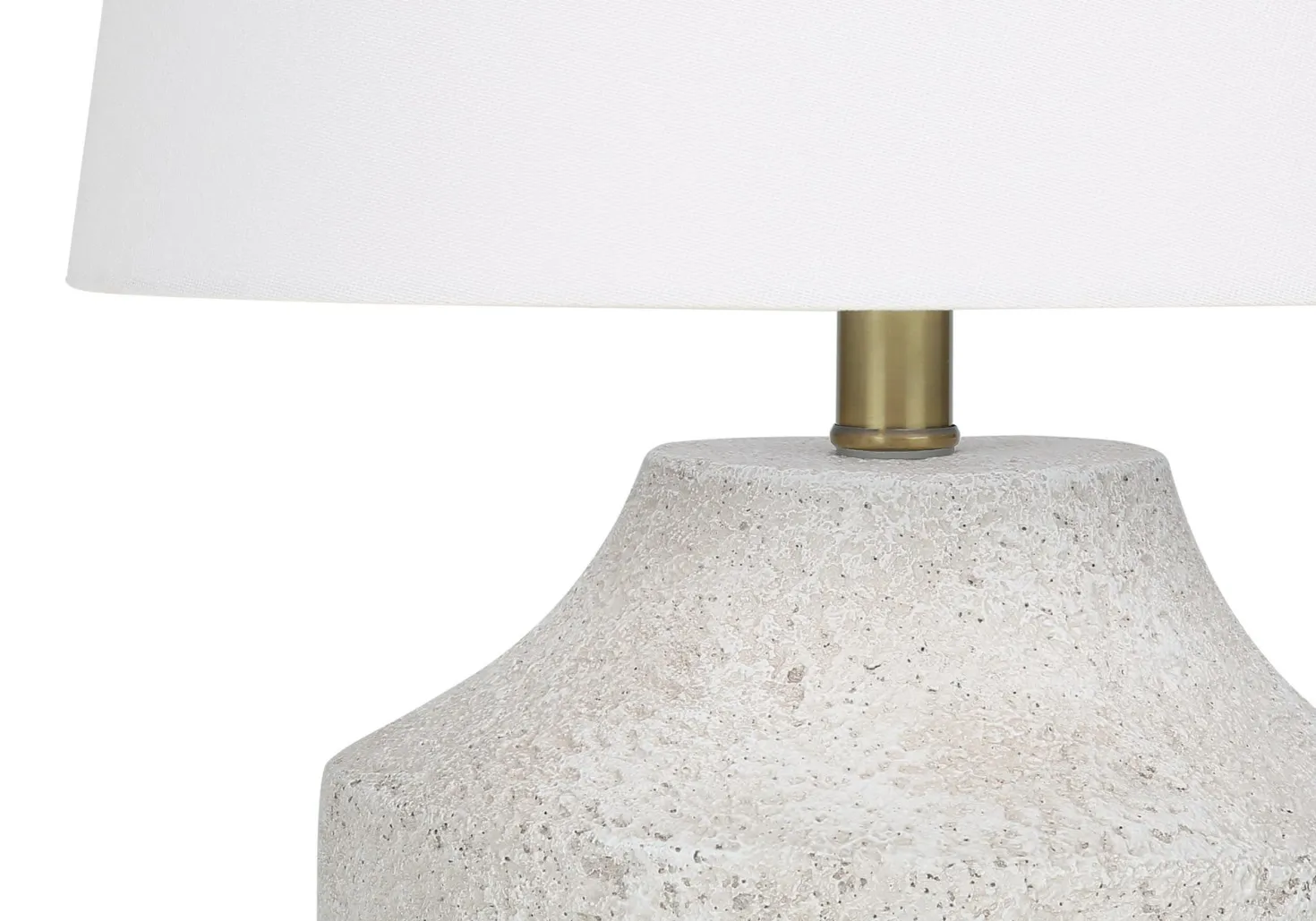 Lampe de table 20"H en béton