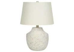 Lampe de table 20"H en béton