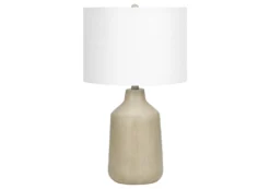 Lampe de table 24"H en béton