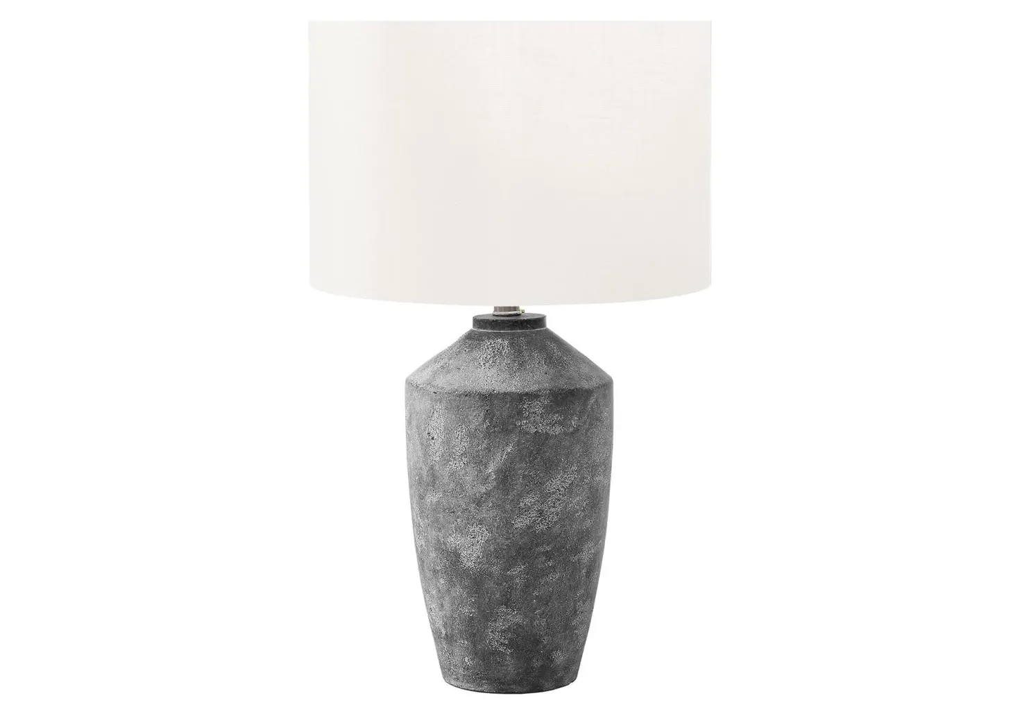 Lampe de table 25"H en béton