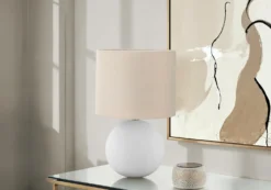 Lampe de table 16"H en céramique