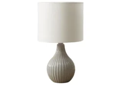 Lampe de table 17"H en céramique